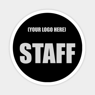 STAFF With Logo Magnet